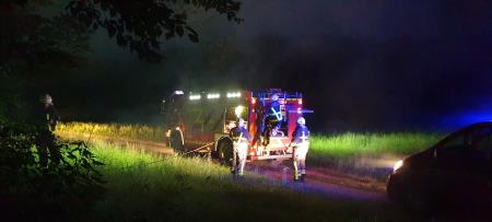 Požar v naravi, 16. 6. 2023, PGD Račna in Čušperk